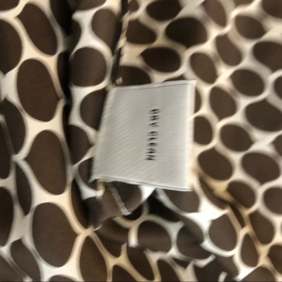 Talbots Silk Top Size 8 sleeveless Brown EUC - Picture 11 of 11